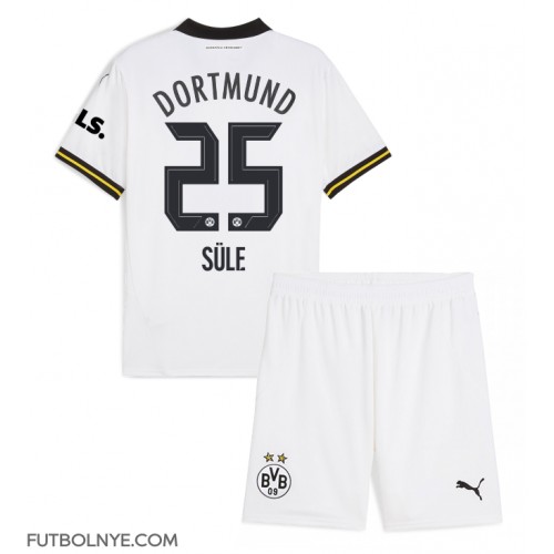 Camiseta Borussia Dortmund Niklas Sule #25 Tercera Equipación para niños 2024-25 manga corta (+ pantalones cortos)